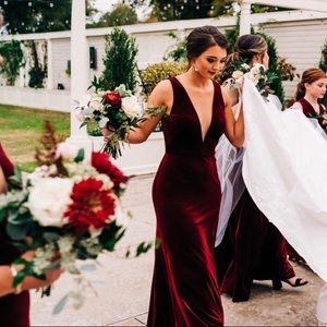 Velvet Maxi Dress